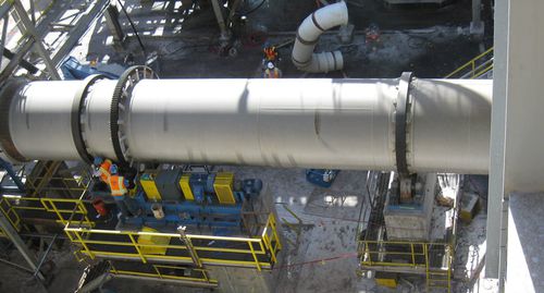Essiccatore a tamburo - FEECO International Inc. - di gas / per cantiere di costruzione / d'aria