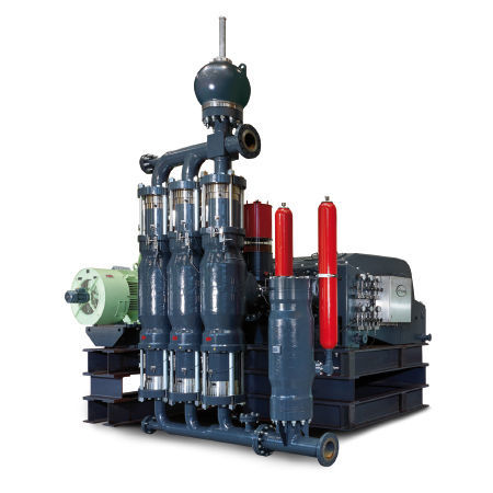 Pompa a doppia membrana - MULTISAFE® - FELUWA Pumpen GmbH - per prodotti chimici / elettrica / fissa