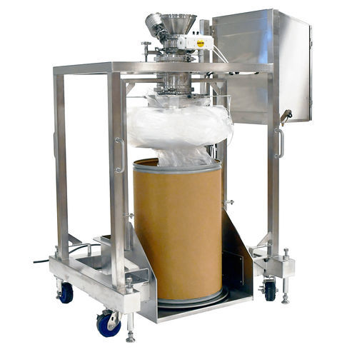 Riempitrice automatica - Rheo Engineering LLC - per fusti / per pulverulenti / mobile
