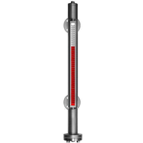 Livello visivo per liquidi - MKL - Fluid.iO Sensor + Control GmbH & Co. KG - magnetico / a galleggiante / in acciaio inossidabile