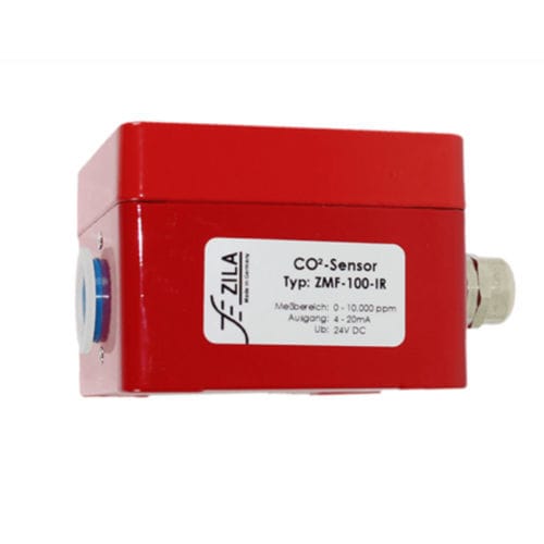 Rilevatore di gas - ZMF-100-IR - Fluid.iO Sensor + Control GmbH & Co. KG - di biossido di carbonio / CO2 / NDIR