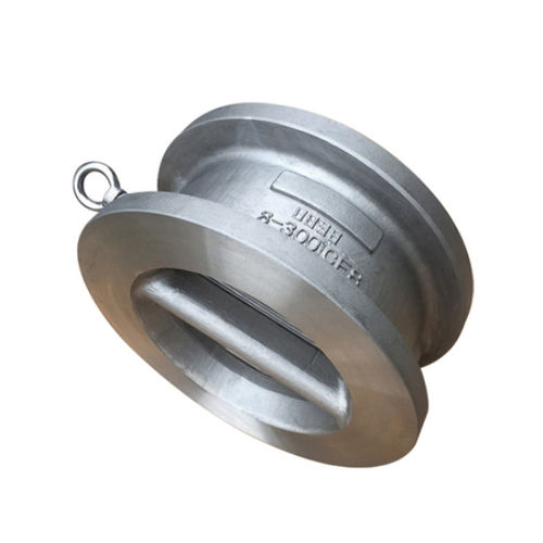 Valvola di ritegno a disco - DCK 150SS - Wuxi Fusheng Valve Industrial Co. Ltd. - con flangia / wafer / in acciaio inossidabile