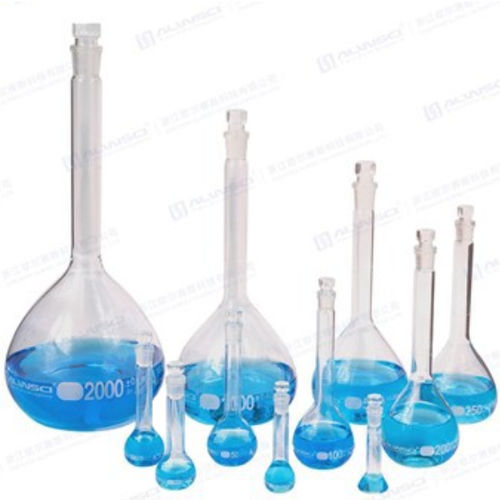 Matraccio tarato - ALWSCI® - Zhejiang Alwsci Technologies Co., Ltd. - in vetro / per laboratorio / per analisi chimica