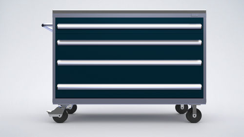 Armadio di stoccaggio - Genesis Packaging Technologies - con rotelle / a cassetti / in acciaio