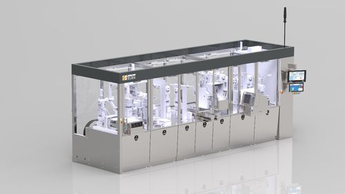 Linea di imballaggio per l'industria farmaceutica - Graniten Engineering AB - per bottiglie / per cartoni