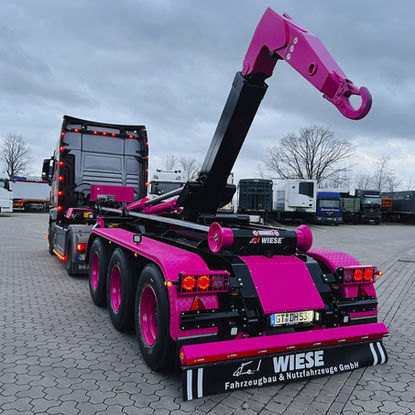 Semirimorchio con cassone ribaltabile - WAK-3-30 SK-6750 - Wiese GmbH & Co. KG Fahrzeugbau u. Nutzfahrzeuge - a uncino per camion / a 3 assi