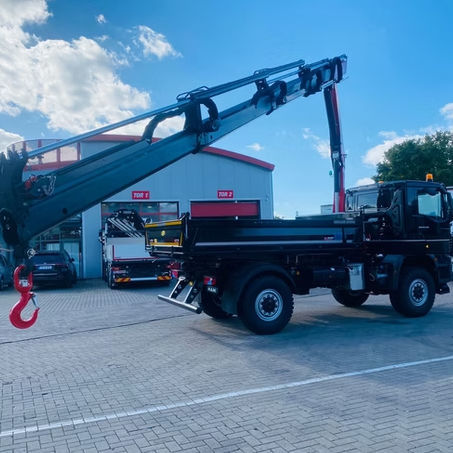 Benna ribaltabile per aspirapolvere industriale - MAN TGM 18.320 - Wiese GmbH & Co. KG Fahrzeugbau u. Nutzfahrzeuge
