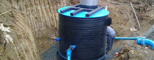 Serbatoio di raccolta fluido - WiRoTec Henze GmbH - in polietilene / di stoccaggio dell'acqua