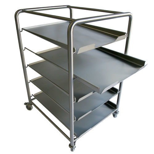 Carrello di stoccaggio - Strikebox Innovations limited - per movimentazione / in acciaio inossidabile / in plastica