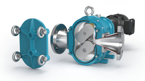 Pompa a lobi - LW  - Börger GmbH Drehkolbenpumpen - per prodotti chimici / elettrica / fissa