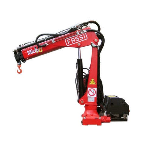 Mini gru mobile - M10A series - FASSI Ladekrane GmbH - di sollevamento / idraulico / radiocomandato