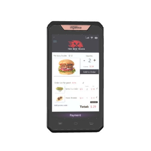 Terminale di pagamento portatile - AXIUM EX4000 - Ingenico - 3G / Bluetooth / WiFi