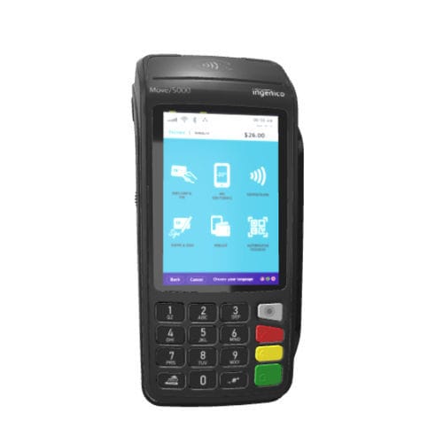 Terminale di pagamento mobile - Move/5000 - Ingenico - 3G / Bluetooth / WiFi