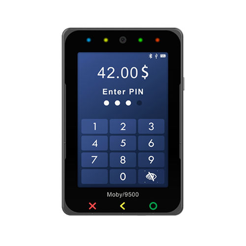 Terminale di pagamento Bluetooth - Moby/9500 - Ingenico - WiFi / USB / PCI PTS v6