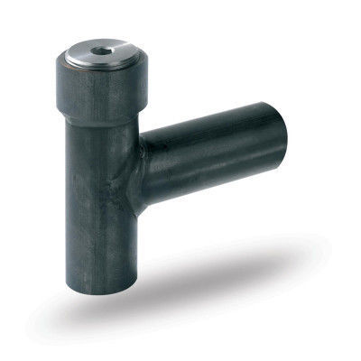 Connettore per tubi a T - 139 - MACPLAST SRL - in acciaio