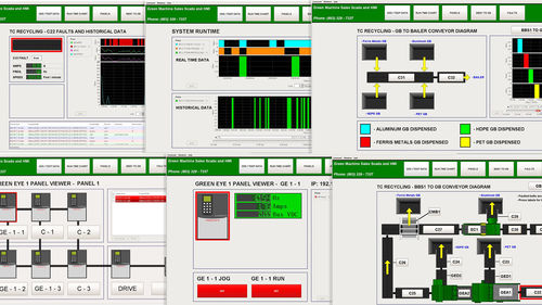 Software SCADA - Green Machine - di gestione / di analisi di dati / di regolazione