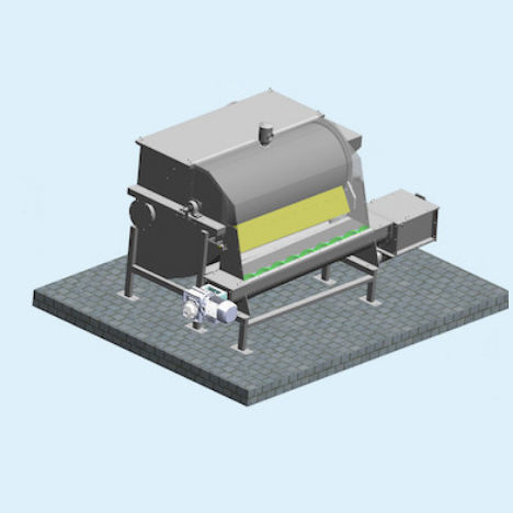 Fusto in acciaio inossidabile - wwtp - SEFT SRL - in filo metallico
