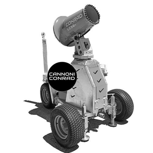 cannone nebulizzatore per l'abbattimento delle polveri - Mantovana Macchedil di Rentstore srls sas