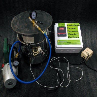 Camera a vuoto di degassificazione - Burhani Engineering Technology - riscaldato