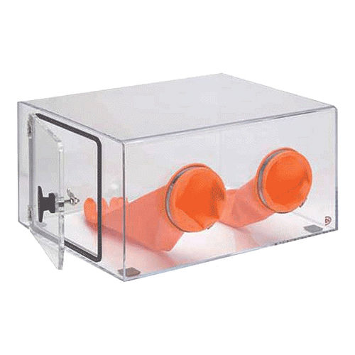 Glove box in acrilico - BHFAGB53 series - Burhani Engineering Technology - in plastica / per applicazioni di laboratorio