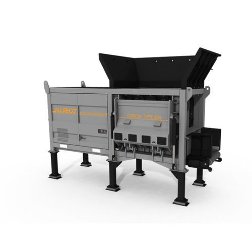 Trituratore monoalbero - CERON TYPE 206 - Allreco GmbH - per legno / per rifiuti solidi sfusi / per rifiuti domestici