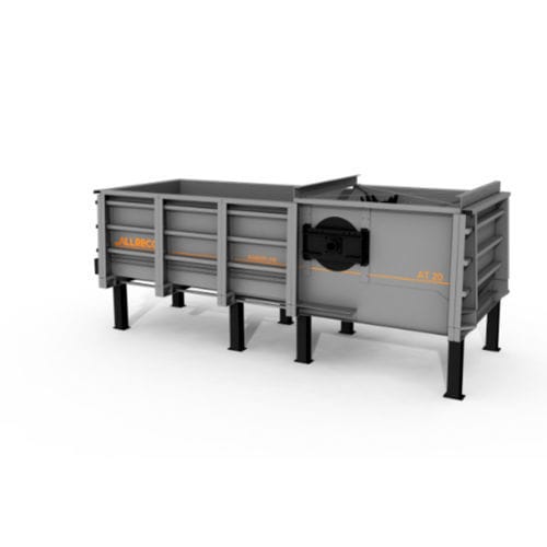Alimentatore a nastro - AT 20 - Allreco GmbH - a rulli / per legno / per cavo rotondo
