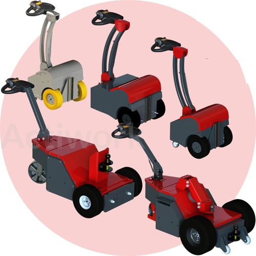 Trattore elettrico - TM series - ACTIWORK - su ruote / a guida a bordo / industriale