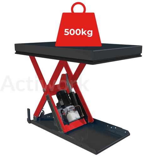 Tavola elevatrice a forbice - TE series - ACTIWORK - elettrica / stazionaria / di carico