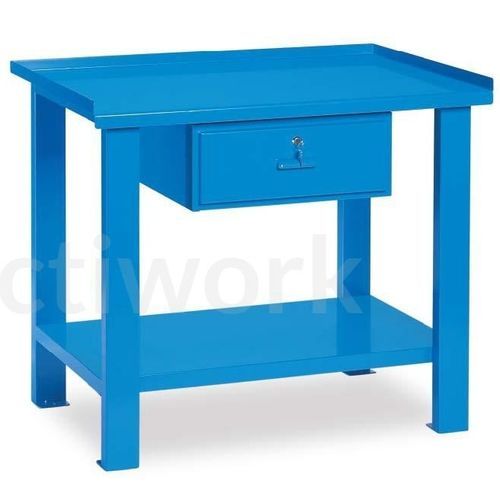Banco da lavoro in acciaio - ACTIWORK - per assemblaggio / a cassetti / smontabile