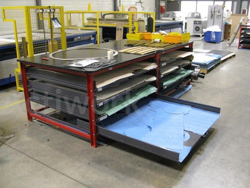 Scaffalatura picking - ACTIWORK - per movimentazione / con cassetti / dinamica