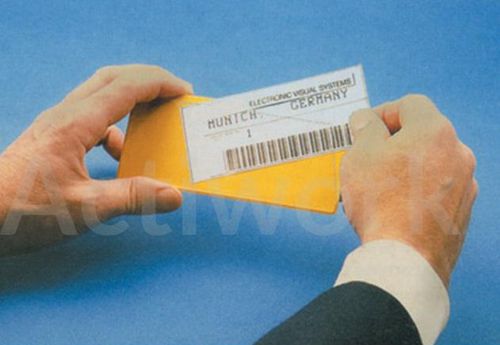 Etichetta di segnalazione - ACTIWORK - di carta / per etichette magnetiche / industriale