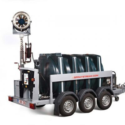 Cannone nebulizzatore per l'abbattimento delle polveri - Autark S2.2 - Aquaco GmbH - mobile
