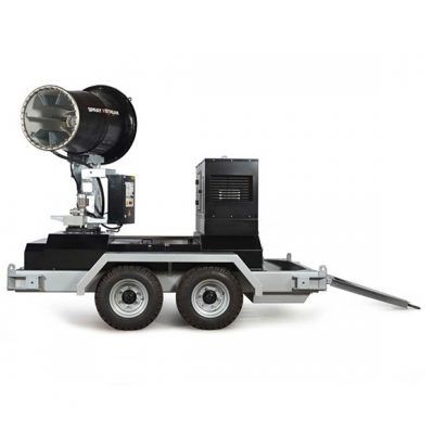 Cannone nebulizzatore per l'abbattimento delle polveri - S7.5 Autarker Anhänger - Aquaco GmbH - mobile