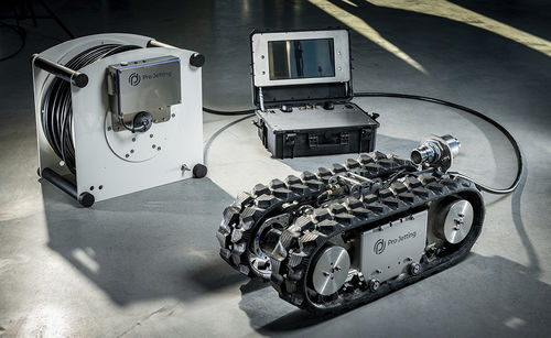 Robot di pulizia per pavimento - R600 - ID-tec B.V. - per pulizia a umido / ad alta pressione