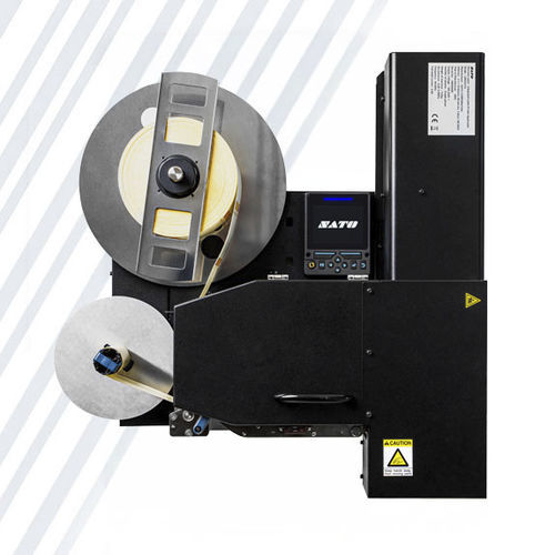 Stampa e applica a trasferimento termico - LR4NX - SATO Europe GmbH Italy - per etichette / monocromatica / per ambienti difficili