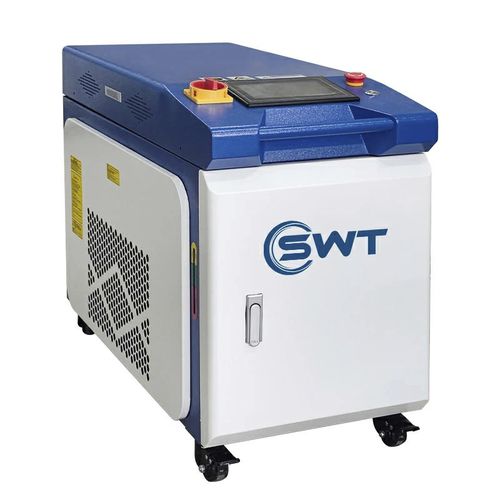Macchina saldatrice laser a fibra - HWD-3000W - Wuhan SWT Laser Technology - manuale / benchtop / con rotelle