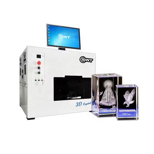 Macchina per incisione laser 3D - CRS0808 - Wuhan SWT Laser Technology - di vetro / per Plexiglas® / per elementi non metallici