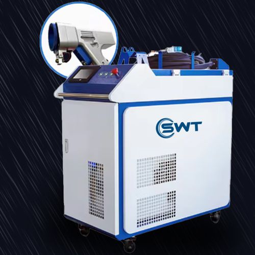 Macchina per pulizia laser a fibra - QX-3000C - Wuhan SWT Laser Technology - semiautomatica / industriale / per pezzo metallico
