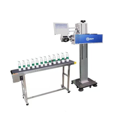 Macchina di marcatura laser CO2 - CDB-F30W - Wuhan SWT Laser Technology - per materie plastiche / per legno / per pelle