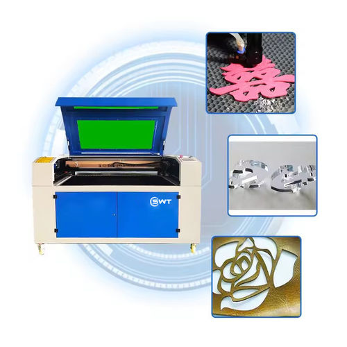 Macchina di incisione e marcatura laser CO2 - 6040-100W - Wuhan SWT Laser Technology - per l'acrilico / per tessuti / per pelle