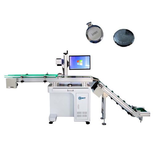 Macchina di marcatura laser a fibra - DB-C30W - Wuhan SWT Laser Technology - per acciaio inossidabile / manuale / per componenti elettronici