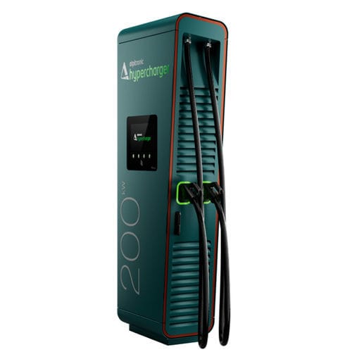 Stazione di ricarica per veicolo elettrico - HYC200 - HYPERCHARGER - DC / a pavimento / con 1 cavo di carica