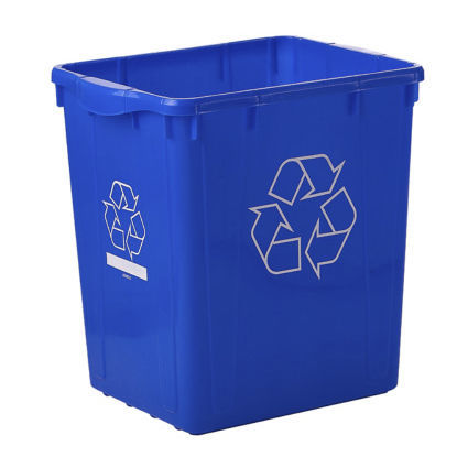 Contenitore per rifiuti in HDPE - Nova products - per caricamento verticale / per rifiuti domestici / per raccolta differenziata