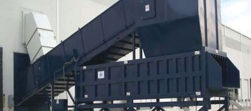 Trasportatore a nastro - Sebright products - a catena / inclinato / a canale
