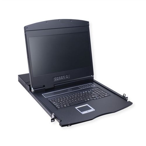 Switch KVM con tastiera - 26990190 - SECOMP Electronic Components GmbH - 1U / 8 porte