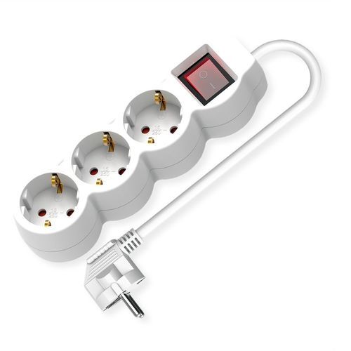 Multipresa con interruttore - 19990951 - SECOMP Electronic Components GmbH - con spia luminosa / CEE / 3 prese