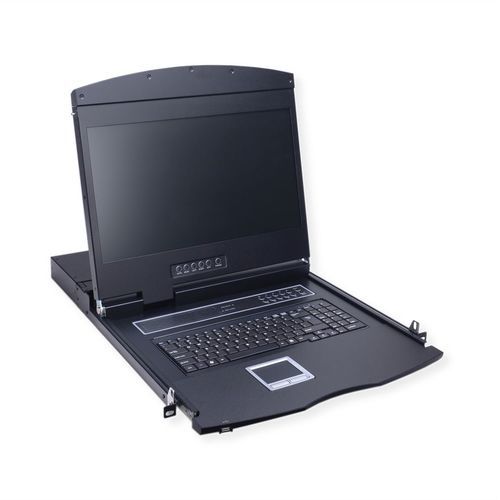 Switch KVM con tastiera - 26990133 - SECOMP Electronic Components GmbH - 1U
