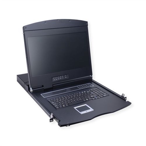 Switch KVM con tastiera - 26990193 - SECOMP Electronic Components GmbH - 1U / 8 porte