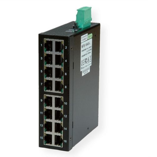 Switch Ethernet non gestibile - 21131157 - SECOMP Electronic Components GmbH - 5 porte / su guida DIN / RJ45