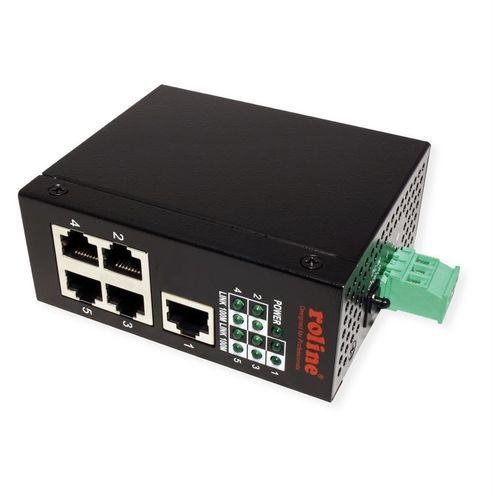 Switch Ethernet non gestibile - 21131155 - SECOMP Electronic Components GmbH - 8 porte / su guida DIN / industriale